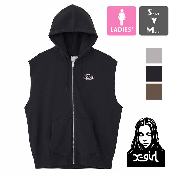 楽天市場】【 X-girl エックスガール 】 FACE PIGMENT DYED ZIP