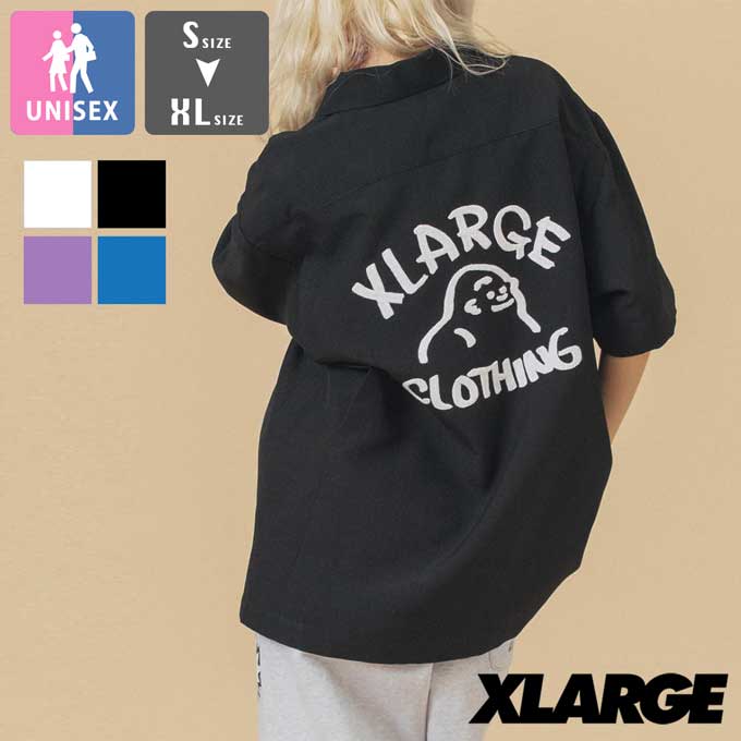 楽天市場】エクストララージ XLARGE ジップアップ ショートスリーブ