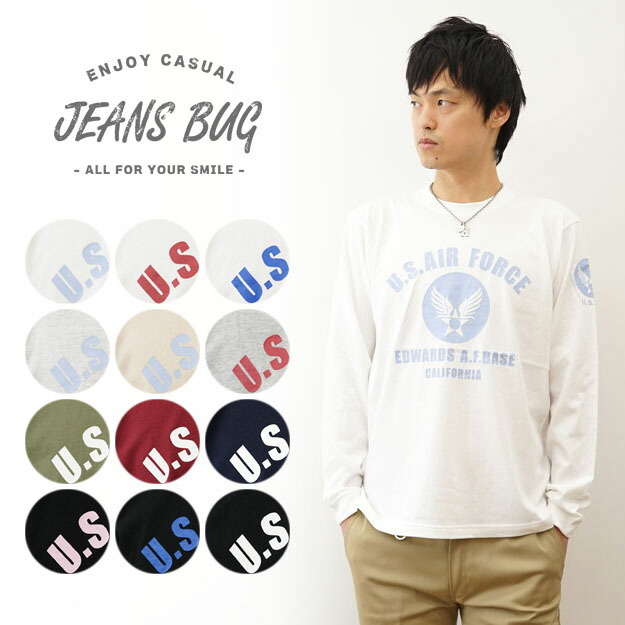 楽天市場】（ロンＴ）『Daytona』 JEANSBUG ORIGINAL 長袖 Tシャツ オリジナル デイトナ アメカジ プリント Ｔシャツ メンズ  レディース 大きいサイズ ビッグサイズ対応 丸胴 クルーネック 袖リブ インナー シンプル 英字 白 黒 【LRT-DAYTON】 :  ＪＥＡＮＳＢＵＧ ...