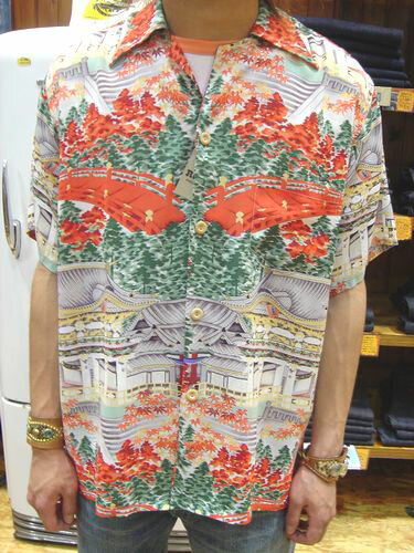 SUN SURF（サンサーフ）2008 MUSA-SHIYA-SHOTEN &ldquo;THE BEST OF NIKKO&rdquo; アロハシャツ｜JEANS BUG（ジーンズバグ）