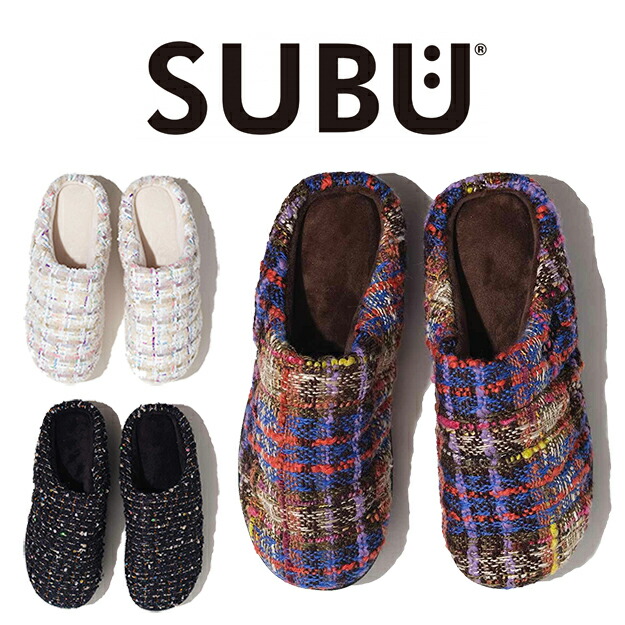 楽天市場】SUBU WINTER SANDALS TWEED 3COLOR CONCEPT Prism