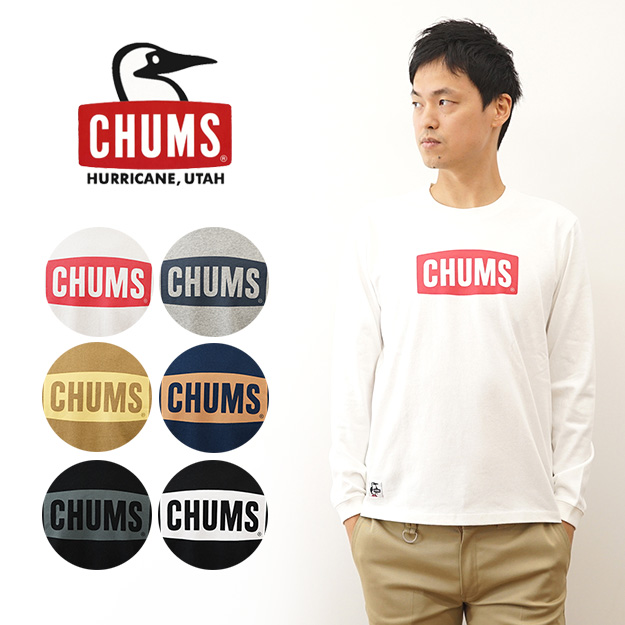 楽天市場】CHUMS（チャムス） チャムス ロゴ ロング スリーブ Tシャツ