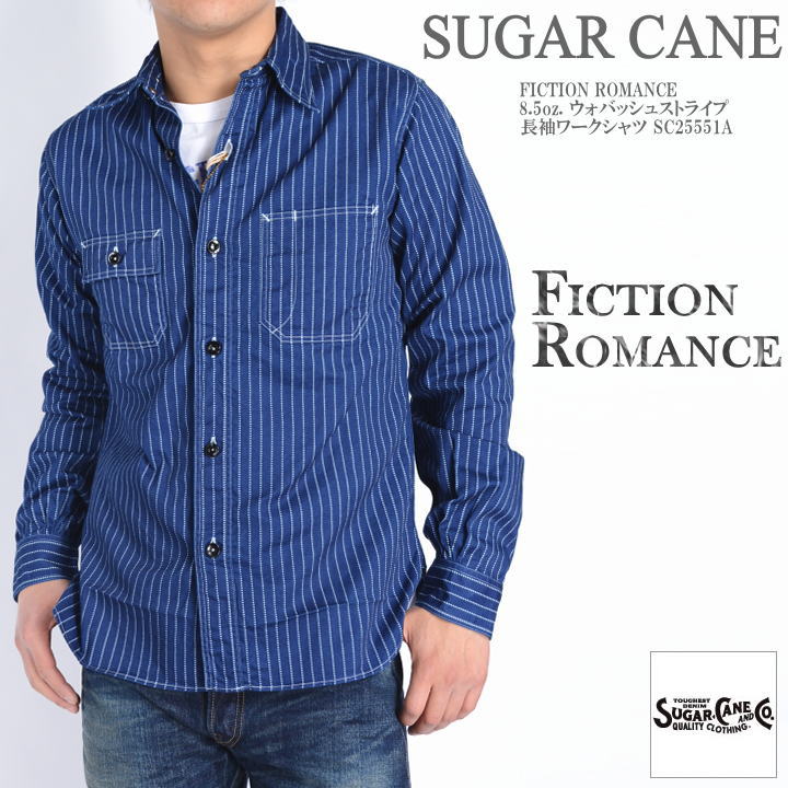 楽天市場】シュガーケーン SUGAR CANE ウォバッシュ シャツ
