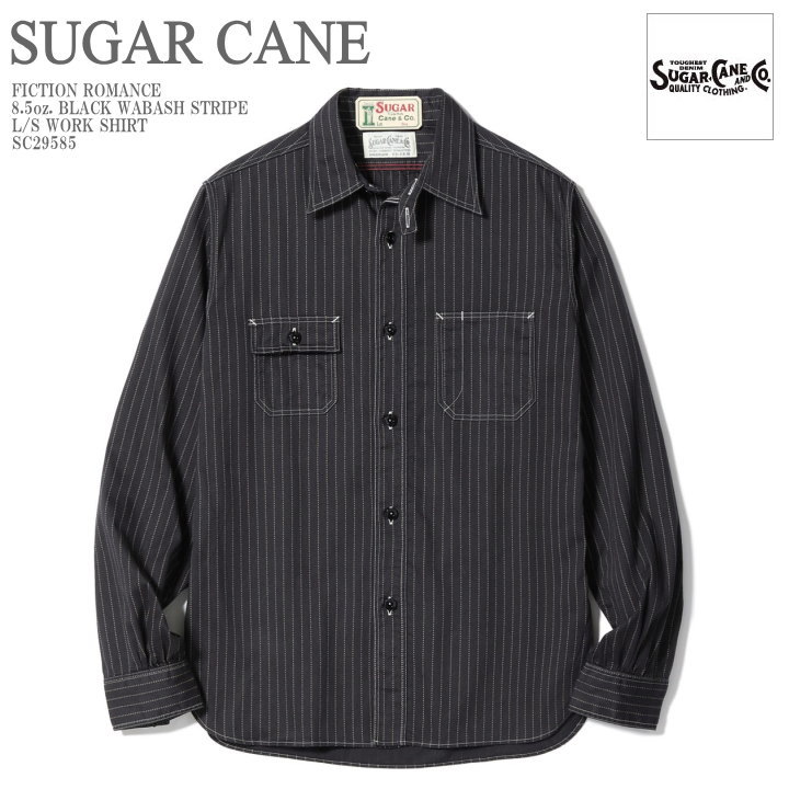 Style Eyes 黒シャツ SUGAR CANE Sサイズ Style Eyes 黒シャツ SUGAR CANE Sサイズ