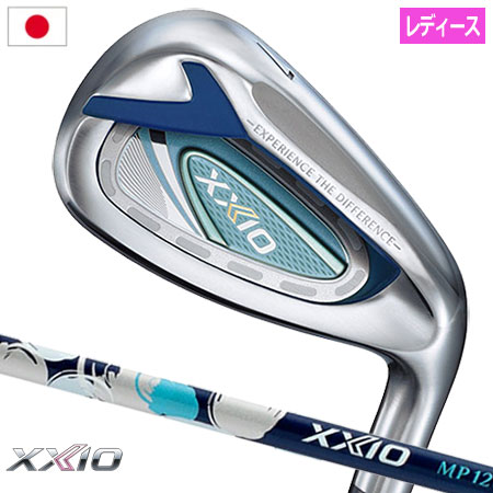 XXIO ゼクシオ 12 レディス アイアンセット 5本組 #7-9,PW,SW ブルー 値引き交渉 【新品】XXIO