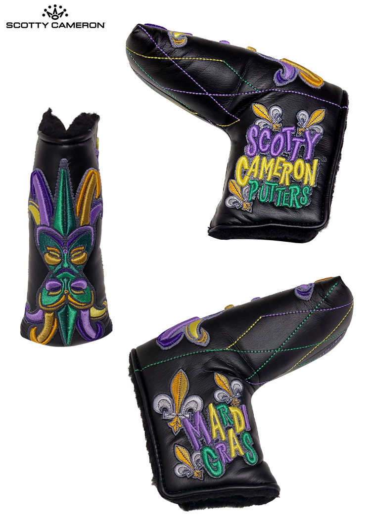 注目ブランドのギフト スコッティキャメロン 21 Mardi Gras Ltd Blade ブレード型 パターカバー マルディグラ Scotty Cameron Usa直輸入品 Fucoa Cl