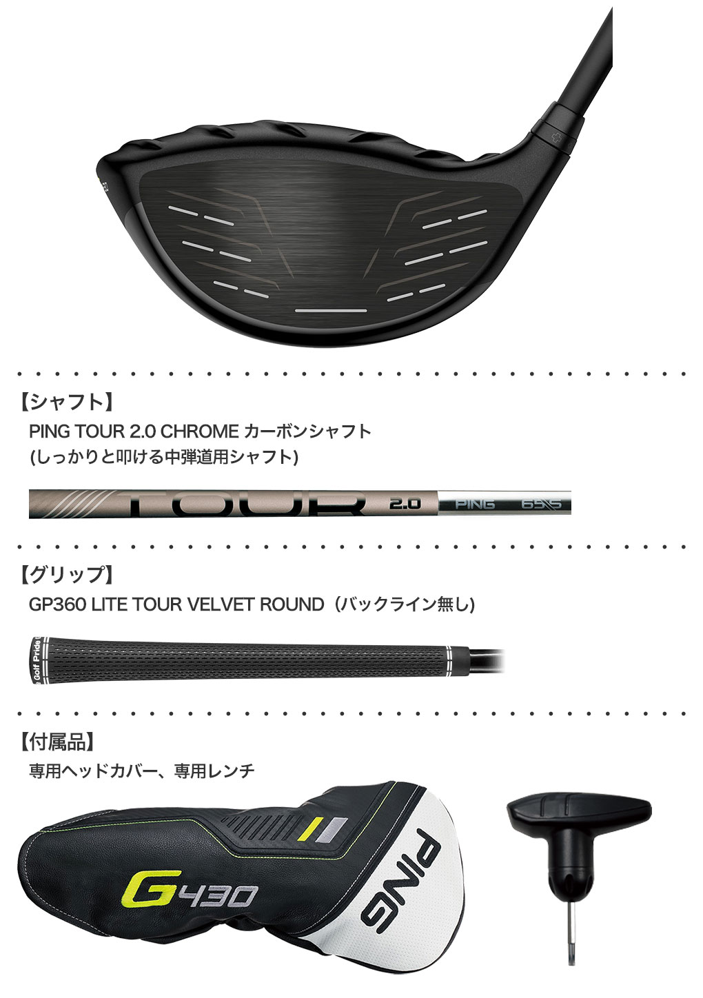 PING TOUR 2.0 BLACK 65S ドライバーシャフト 新品未使用 | qmsbrasil