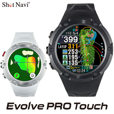 ショットナビ EvolvePRO Touch エボルブプロ タッチ 腕時計型GPSナビ Shot Navi 2023年モデル 日本正規品画像