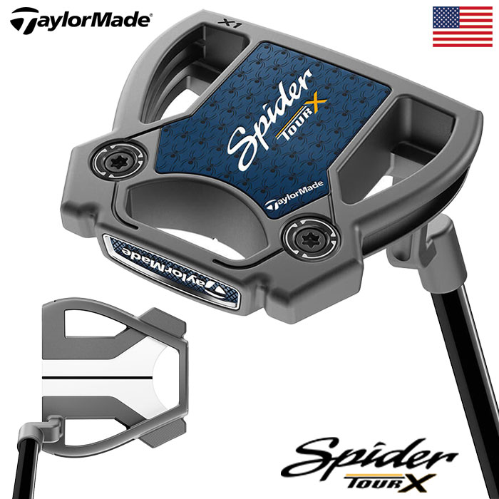 楽天市場】テーラーメイド SPIDER TOUR X DOUBLE BEND パター メンズ 右用 KBS BLACK PVD STEPLESS  シャフト TaylorMade USA直輸入品 2024年モデル 並行輸入品 スパイダーツアー ダブルベンド ケービーエス ブラック ゴルフクラブ :  JYPER'S（ジーパーズ）