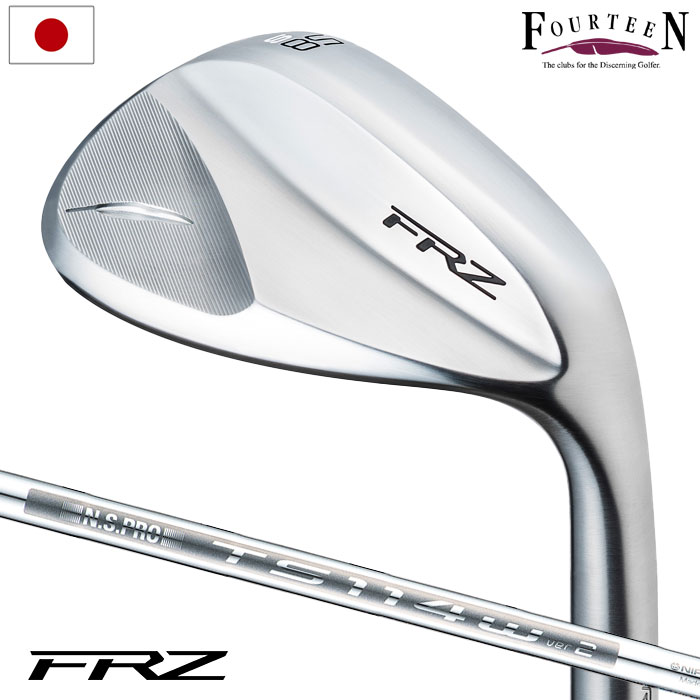 フォーティーン FRZ ウェッジ パールサテン仕上げ メンズ 右用 N.S.PRO TS-114w Ver.2 スチールシャフト Fourteen 日本正規品 2024年モデル ゴルフクラブ 18,068円