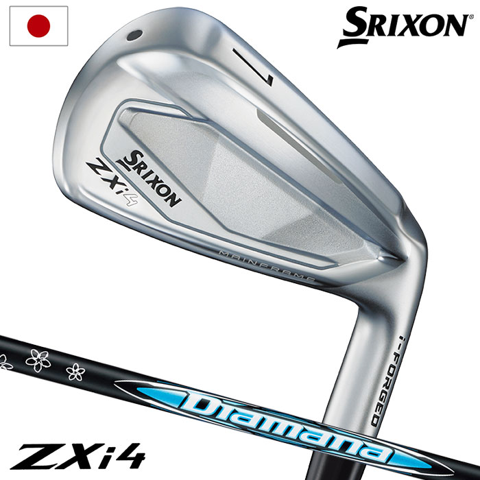 スリクソン SRIXON ZXi4 アイアン 5本セット(6I-9I,PW) メンズ 右用 Diamana ZXi for IRON カーボンシャフト ダンロップ ZXI ゴルフ クラブ 2025年モデル 日本正規品 2024年11月9日発売