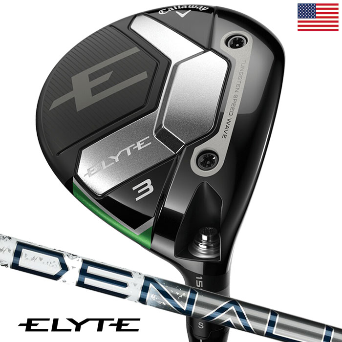 Callaway Elyte フェアウェイウッド 9w　24° Callaway Elyte フェアウェイウッド 9w24°