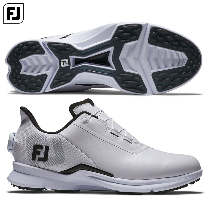 ★新品★フットジョイ★ＦＵＥＬ　ＳＰＯＲＴ（フューエル　スポーツ）ＢＯＡ スパイクレスシューズ★ホワイト（５５４６０Ｊ）★２７．５ FootJoy フットジョイ ゴルフシューズ フューエル スポーツ ボア