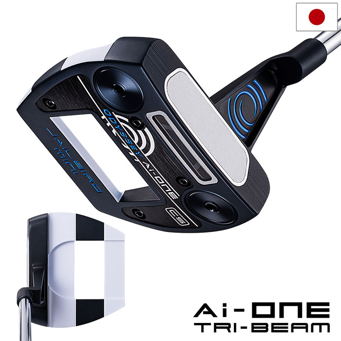 オデッセイパター Jailbird Square 2 Square 34インチ オデッセイ Ai-ONE Square 2 Square JAILBIRD パター メンズ 右