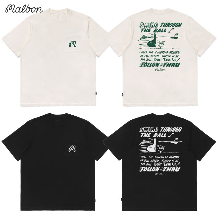 楽天市場】マルボンゴルフ ウェア Tシャツ M-9224 PUNCH SHOT T