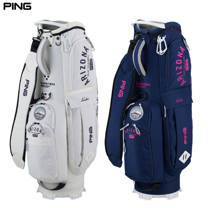 PING ツアースタッフ キャディバッグ 希少 PING - 超希少 PING ツアースタッフ キャディバッグ 鈴木愛