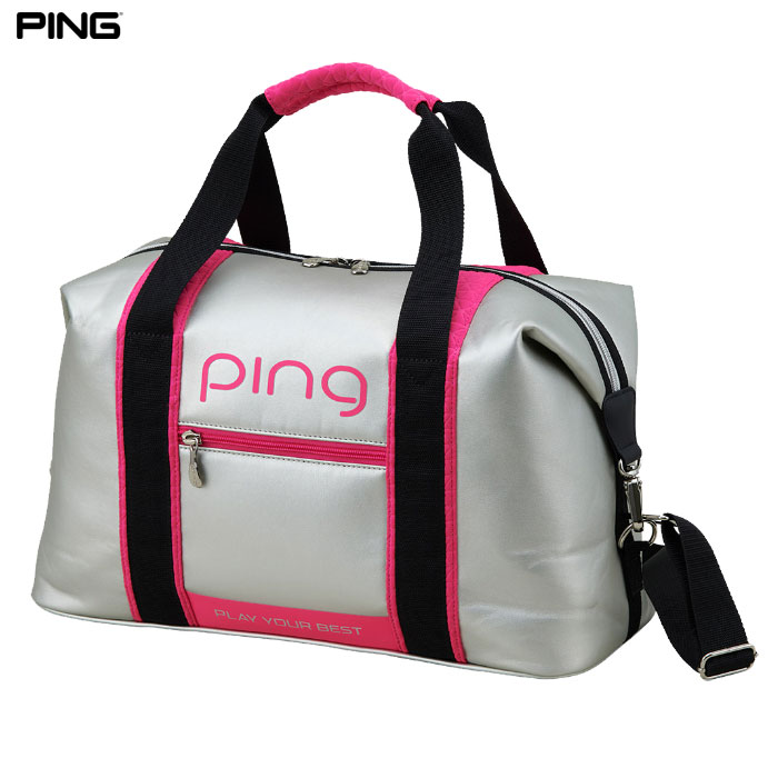 PING ゴルフ ボストンバッグ ブラック 新品 未使用 ゴルフバッグP2202 PING バッグ ピン ツアーラインボストンバッグ ブラック