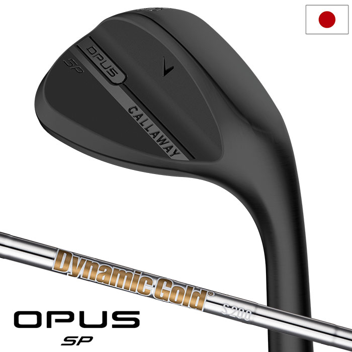 キャロウェイOPUSブラックウェッジ48度DG S200 Callaway キャロウェイ OPUS ブラック ウェッジ Dynamic Gold