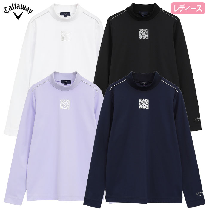 キャロウェイ ポリエステルスムース長袖モックネックシャツ C25233201 レディース Callaway ゴルフウェア 2025秋冬モデル 日本正規品 4,835円