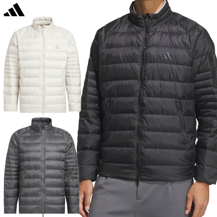 美品　アディダス　パフォーマンスダウン　黒L ゴルフ　メンズ 楽天市場】アディダス ゴルフ 長袖 フルジップ ダウンジャケット WIND