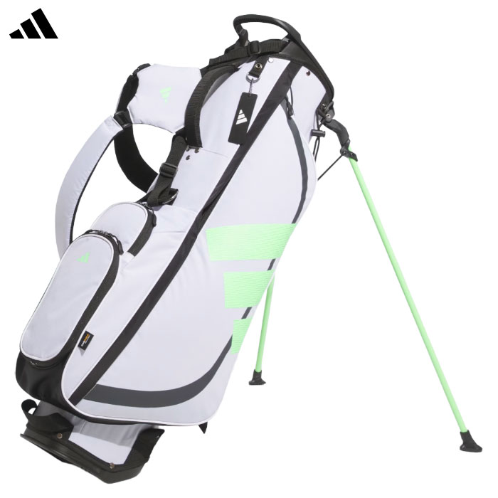 adidas ゴルフバッグ　キャディバッグ　軽量 DG711 HG5752 アディダス(adidas) スタンドキャディバッグ 軽量 スリーバー スタンド