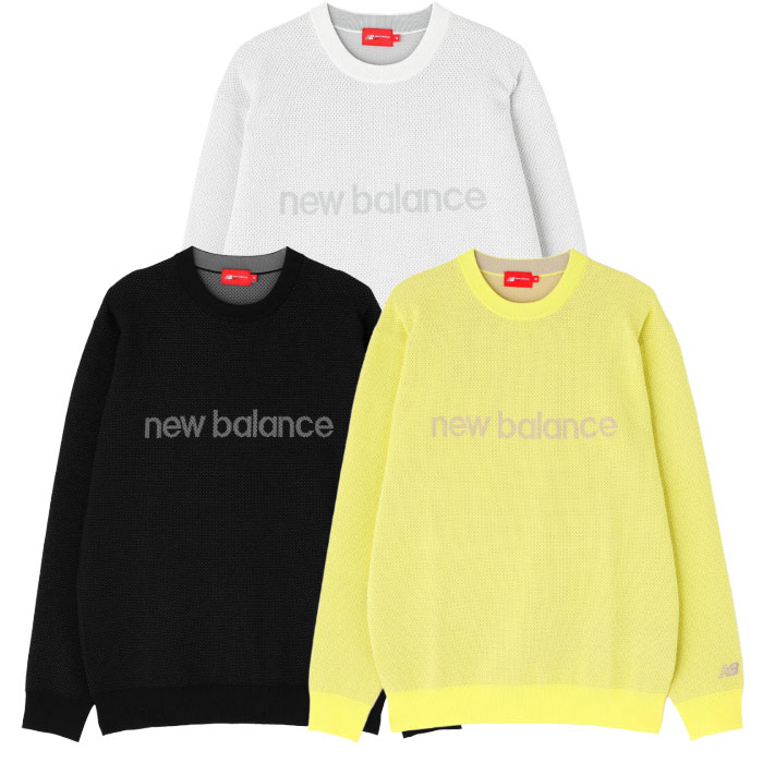 ニューバランス オプティカル モックネック ニット プルオーバー 新品 楽天市場】【エントリーで更にポイント3倍中】ニューバランス ゴルフ