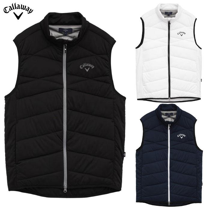 キャロウェイ スターストレッチフルジップ中綿ベスト C25216103 メンズ 袖なし Callaway ゴルフウェア 2025秋冬モデル 日本正規品|JYPER’S(ジーパーズ)
