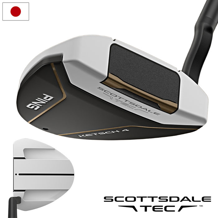【2026年4月9日発売予定】PING ピン SCOTTSDALE TEC スコッツデール テック KETSCH 4 パター メンズ 右用 33,34,35インチ 2026年モデル 日本正規品 ゴルフ ゴルフクラブ