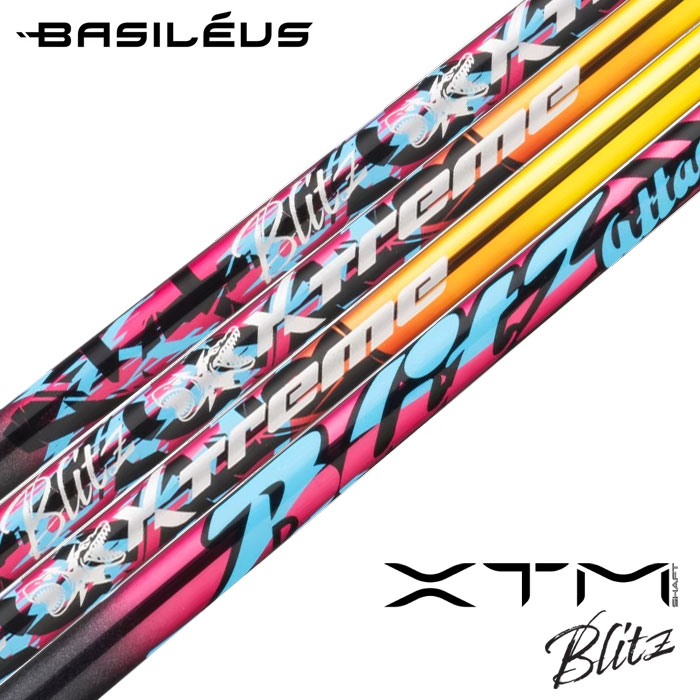 スリーブ装着 バシレウス XTM Blitz ブリッツ カーボンシャフト 2026年モデル ドライバー用 フェアウェイ用 ゴルフ シャフト スリーブ付きシャフト【単品購入不可】