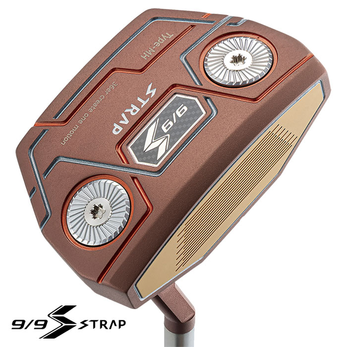 キャスコ 9/9 STRAP PUTTER Type-MH マレットヒール パター 中尺 メンズ 右用 KASCO ゴルフクラブ 2026年モデル 日本正規品｜JYPER&rsquo;S（ジーパーズ）