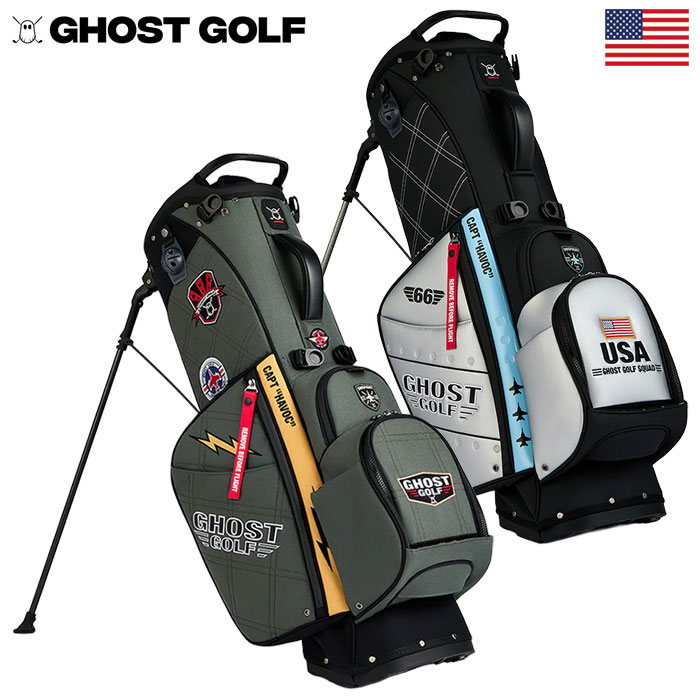 GHOST GOLF キャディバッグ ANYDAY DOGFIGHT G-SUIT STRIKER スタンドバッグ ゴーストゴルフ 2026年モデル USA直輸入品 並行輸入｜JYPER&rsquo;S（ジーパーズ）