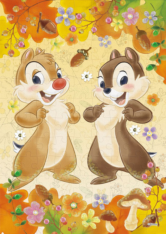 楽天市場 あす楽 Epo 72 011 ディズニー Chip N Dale チップ デール Autumn Feast チップ デール 108ピース Cp D パズル デコレーション パズデコ Puzzle Decoration 布パズル ギフト プレゼント ジグソーパズルジャパン