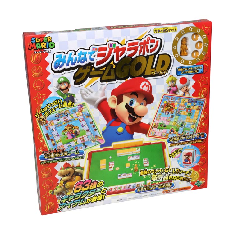 楽天市場】スーパーマリオ みんなでジャラポンゲームGOLD （ラッピング