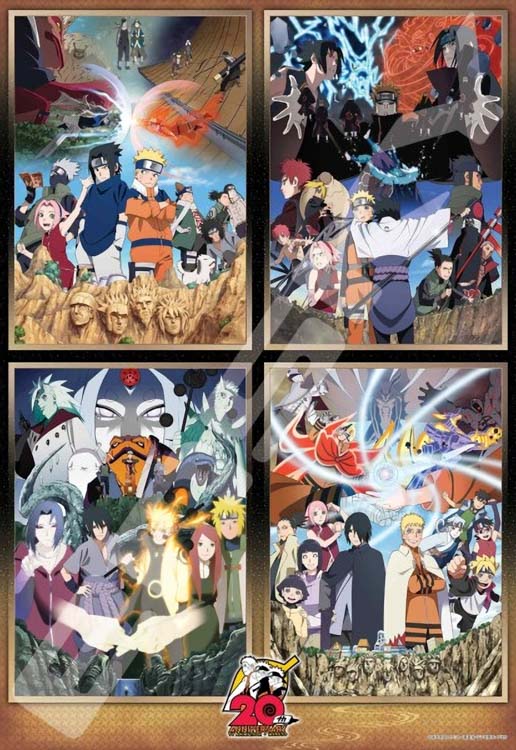 NARUTO　ジグソーパズル　モザイクアートパズル JAS】『NARUTO－ナルト－』モザイクアートパズル