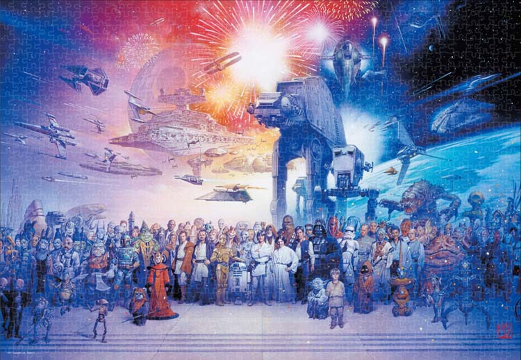 楽天市場】ジグソーパズル Retrospect(スター・ウォーズ) 1000