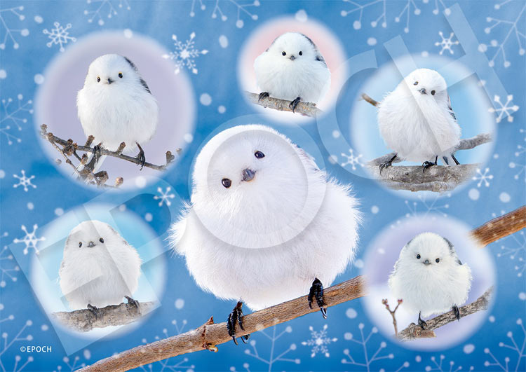 楽天市場】ジグソーパズル まるまるシマエナガ 216ピース EPO-04-303