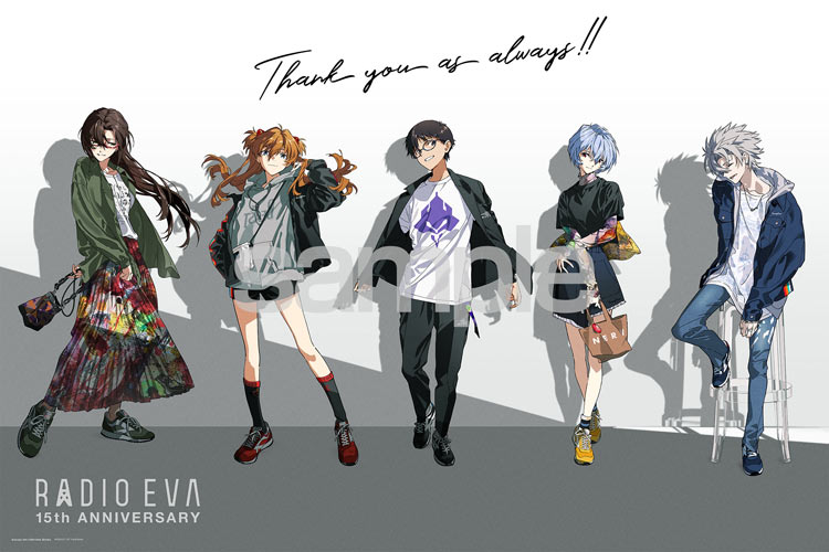 楽天市場】ジグソーパズル RADIO EVA Illustration 09 Thank you