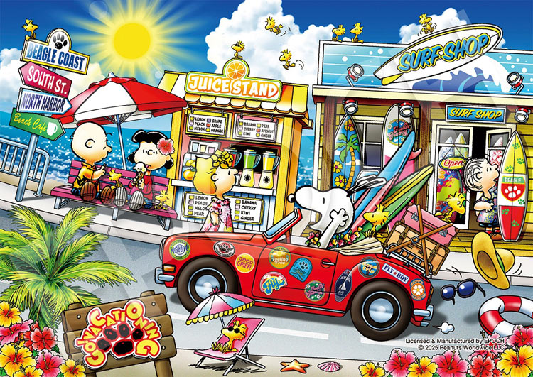 1000ピース ジグソーパズル PEANUTS スヌーピー カントリー