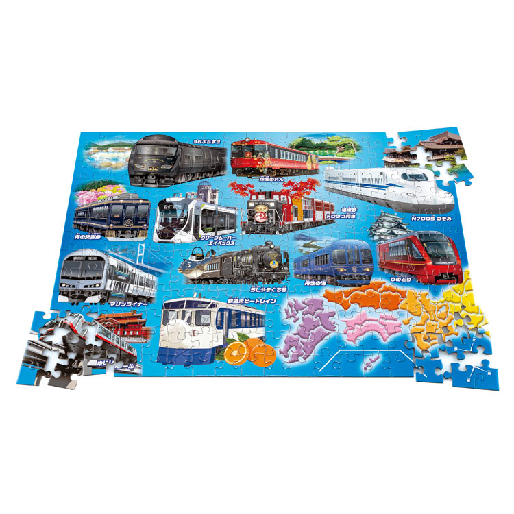 楽天市場】ジグソーパズル STEP4 都市を走る電車 54ピース KMN-JP-45
