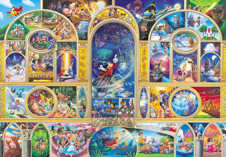ディズニー　ジグソーパズル　セット 楽天市場】ジグソーパズル セット箱/ディズニーキャラクター