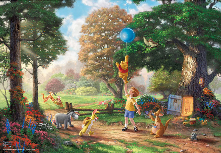 ジグソーパズル Winnie The Pooh II (くまのプーさん) 1000ピース テンヨー TEN-D1000-030 パズル Puzzle ギフト 誕生日 プレゼント 誕生日プレゼント あす楽対応画像