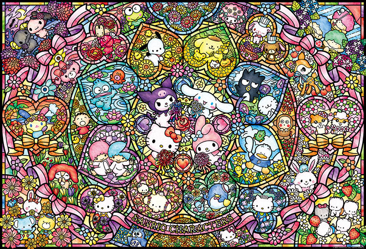 楽天市場】ジグソーパズル 1000ピース サンリオキャラクターズ