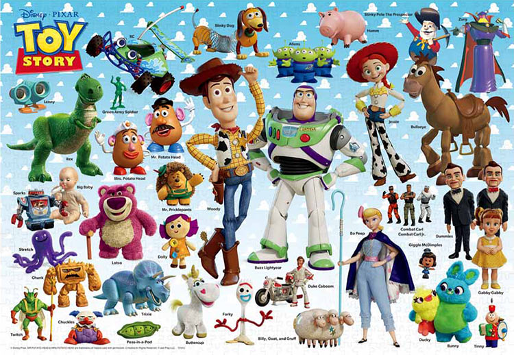 ◆希少◆未開封品◆ トイストーリー大集合　　　　ジグソーパズル　1000ピース 楽天市場】ジグソーパズル トイ・ストーリー / キャラクター大集合