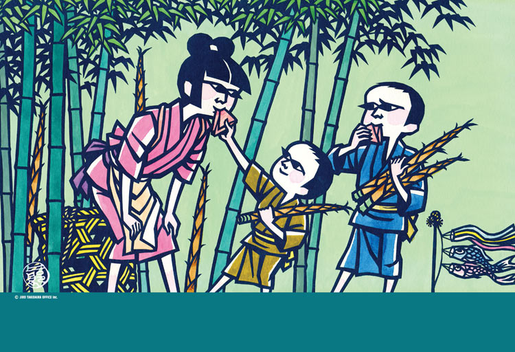 楽天市場】ジグソーパズル 「竹の子」−滝平二郎 きりえコレクション