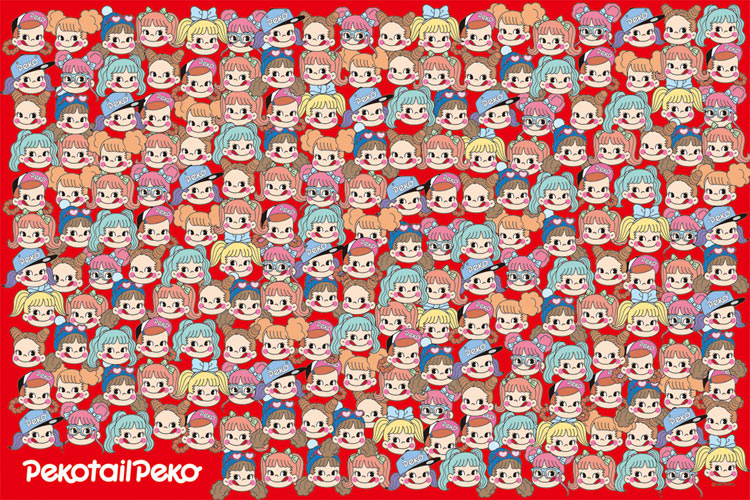ペコちゃん パズル 額付き レトロ ペコちゃん パズル 額付き レトロ ペコちゃん パズル 額付き