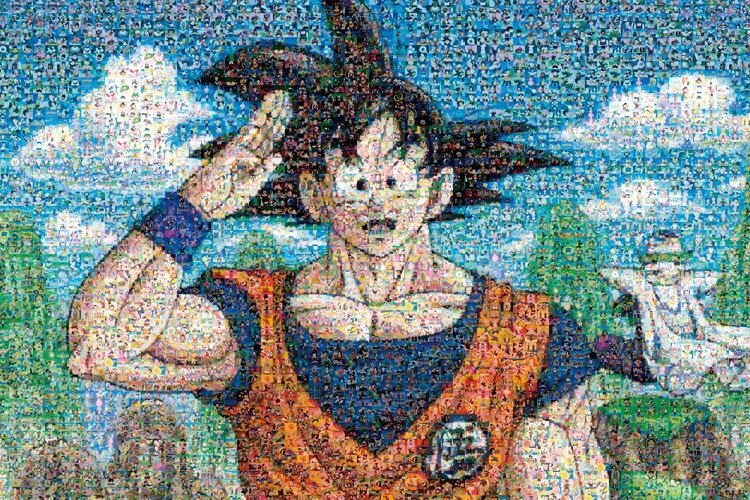 送料無料　ドラゴンボール　モザイクアート ジグソーパズル 1000ピース 楽天市場】ジグソーパズル ドラゴンボールZ モザイクアート