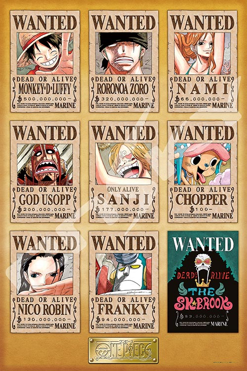 楽天市場 One Piece展12 ワンピース 手配書ポスター Box 全15種類 特典1種 One Piece Wanted Poster 12 集英社 新品 クロソイド屋 楽天市場店