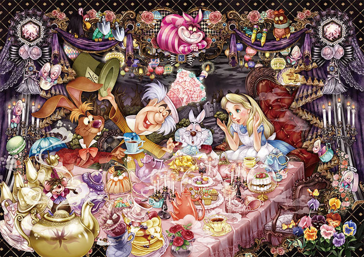 楽天市場 あす楽 Ten D1000 490 ディズニー Alice In Wonderland 不思議の国のアリス 1000ピース パズル Puzzle ギフト 誕生日 プレゼント 誕生日プレゼント ジグソーパズルジャパン