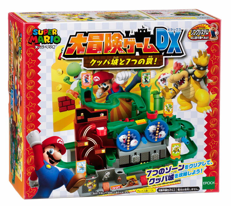 楽天市場】スーパーマリオ 大冒険ゲームDX クッパ城と7つの罠