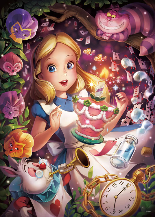 楽天市場 Ten D500 491 ディズニー きらめく夢の中で 不思議の国のアリス 500ピース パズル Puzzle ギフト 誕生日 プレゼント 誕生日プレゼント ジグソーパズルジャパン